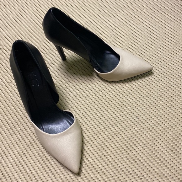 Two toned heels, size 6 - Picture 2 of 3